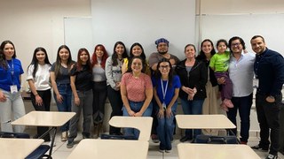Group photo with participants of the course at Universidad de Sonora.